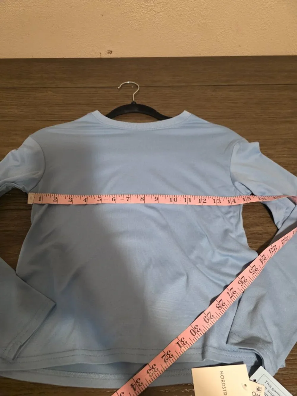 Nordstrom Boys Pajama Shirt Only Blue Size 7/8 Soft Sleep Top